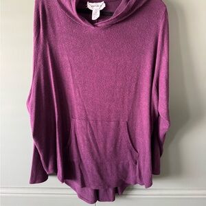For The Republic Magenta Women's Hoodie Sweater